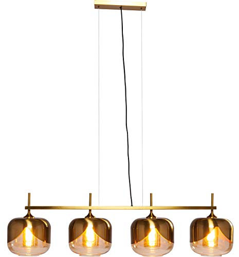 Kare Design Hängeleuchte Golden Goblet Quattro Ø25cm, 143x129x25cm