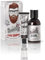 Beardburys Color Shampoo para para Barba, Bigote y Cabello, Cobertura de Canas Semipermanente, sin Parabenos, Color Marrón oscuro 30 ml y Activo 45 ml