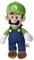 Simba 109231011 - Super Mario Luigi Plüschfigur, 30cm, kuschelweich, Nintendo, Charakter aus weltberühmten Computerspiel, ab den ersten Lebensmonaten geeignet
