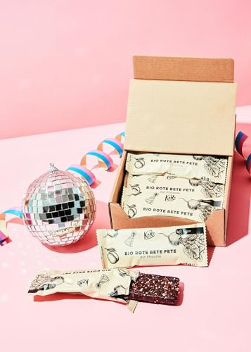 KoRo - Rote Bete Fete 45     g Riegel - Ohne Zuckerzusatz - Vegan - Glutenfrei