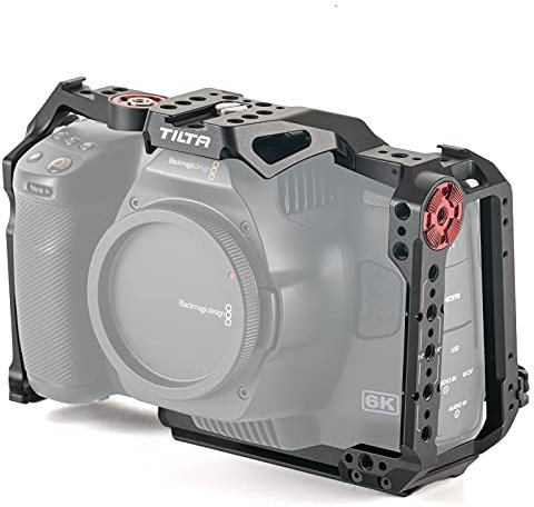 Tilta Vollkamera-Käfig kompatibel mit BMPCC 6K Pro - Schwarz TA-T11-FCC-B