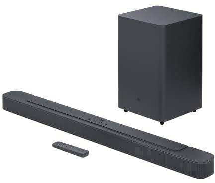 JBL Bar 2.1 Deep Bass (MK2) - 2.1 Channel soundbar with Wireless subwoofer (6.5’’), 300W Max Output, Bluetooth Enable (Black)