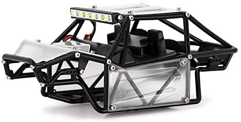 INJORA Nylon Rock Buggy Karosserie Chassis Kit für 1/24 RC Crawler Auto Axial SCX24 C10 JLU Bronco 4Runner Upgrade Teile
