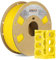 OVERTURE Super PLA+ Filament 1.75mm, 1kg Spule (2.2lbs), Maßgenauigkeit +/- 0.03 mm, für 3D Drucker (Gelb)
