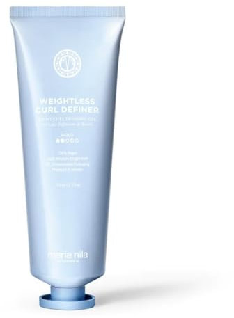 Maria Nila Coils & Curls, Anti-Frizz Styling-Gel, Schwereloser Lockendefinierer, 125 ml, Leichter Halt, Für Lockiges & Gewelltes Haar, Sheabutter für Weiches & Frizz-freies Haar, 100% Vegan
