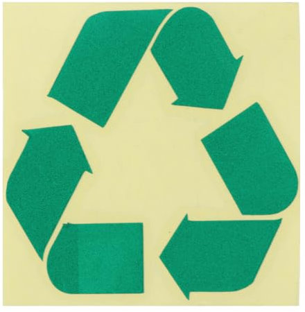 Alipis Recycling Aufkleber Aufkleber Für Autos Autoaufkleber Recycling-aufkleber Recycling-symbol-aufkleber Etiketten Recyceln Angepasst Auto Aufkleber Nachhaltigkeit Sticker