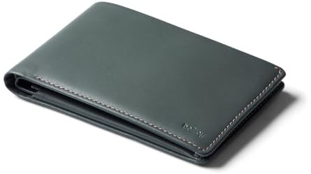 Bellroy Travel Wallet, Porte-Documents de Voyage (Passeport, Tickets, Cash, Cartes et Stylo) - Everglade