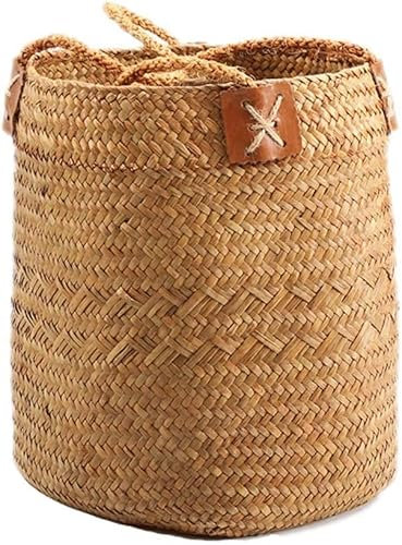 Pots de Fleurs à l'extérieur, Pots de Fleurs, Pots de Jardin, seaux Suspendus, jardinière Suspendue, Pot de Fleurs, Petit Pot de Fleurs, Vase Suspendu (Couleur : Marron Clair, Tail