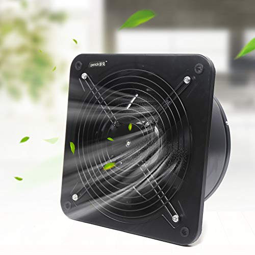 Abluftventilator, Abluftventilator, Rohrventilator 300mm, Wandventilator, Wandventilator, Axialventilator, Metallventilator für Küche, Bad, Garage, unter