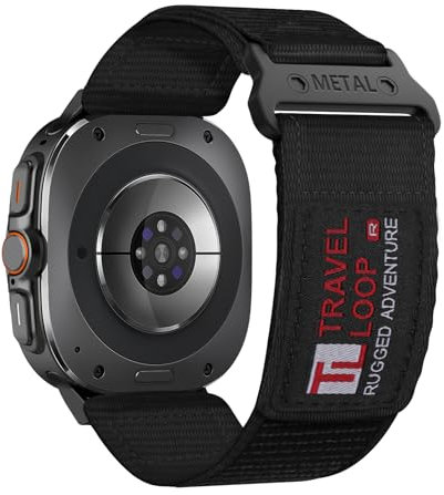 Robusto Cinturino Nylon per Cinturino Samsung Galaxy Watch Ultra 47 mm Uomo/Donna,Trail Loop Cinturino Sportivo per Cinturini Samsung Watch Ultra, Cinturino per Samsung Galaxy Watch 7 Ultra Cinturino