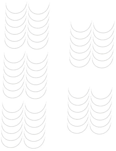 TENDYCOCO 125 Pairs Underwear Rims Bralettes Accessories Bra Wire Repair Kit Underwire Bras Bralette with Underwire Bras Accessory Bras for Women Silver Stainless Steel