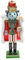 Generic Figurine en bois Casse-noisette Roi souris 38 cm pour décoration de Noël