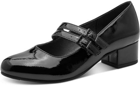 Jana Damen Mary Jane Kleiner Absatz Vegan