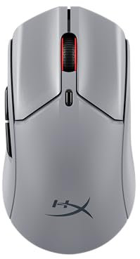 HyperX Pulsefire Haste 2 Pro, 4K Mouse Gaming Wireless, Illuminazione RGB, 6 Tasti Programmabili, Fino a 26000 DPI, Velocità 650 IPS, Fino a 90 ore di autonomia, USB-C, 3 Dispositivi Collegabili, Nero
