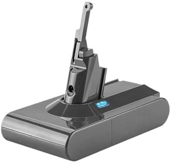 Batteria Di Ricambio Compatibile Con Dyson V8 Da 21,6 V E 12800 MAh. Compatibile Con La Batteria For Aspirapolvere Portatile Senza Fili Dyson V8.(WHITE)