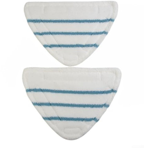 2 Pack of Washable Mop Pads Compatible with For BELDRAY For Steam Mop Models Effective Microfibre Cleaning