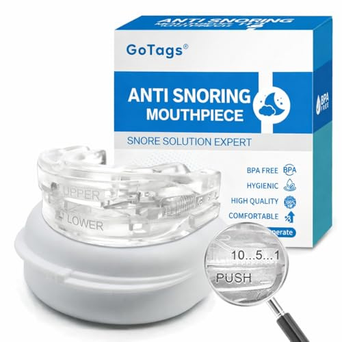 Anti Snoring Devices,Snoring Mouth Guard,Anti Snoring Mouthpiece Devices Effective Stop Snoring,Sleeping Snore Stopper,Snoring Aids for Men and Women