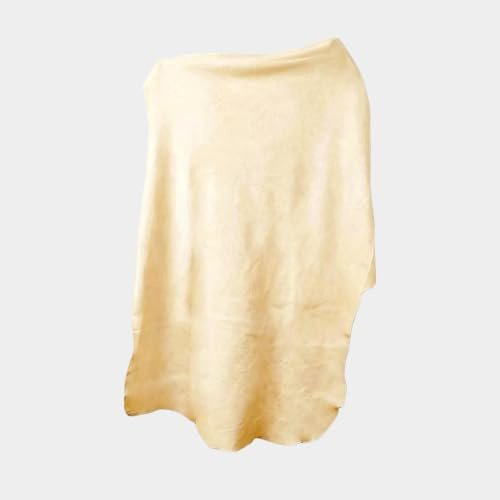LNGJIN 90x60cm Paño de Limpieza para Coches, Paño de Limpieza de Cuero, Gamuza Coche, Paño de Limpieza de Gamuza para Coche, Paño de Gamuza para Coches, Apto para pulir Cuero, Altamente Absorbente.