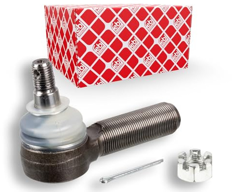 febi bilstein 19215 Spur- / Lenkstangenendstück mit Kronenmutter und Splint, 1 Stück