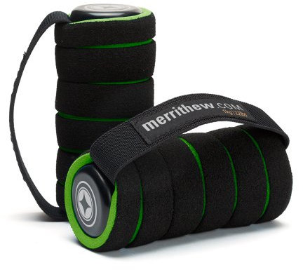 Merrithew Mini-Handgewichte (1 Paar), Grün, 1 kg, 2.2 Pound