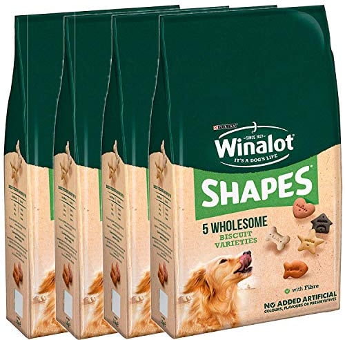 Winalot Shapes Biscuits Adult Dog Treats 4 x 1.8Kg