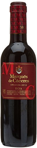Marques DeMarques De Caceres - Vino Tinto Crianza, 375 ml, 2 unidades