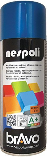 NESPOLI Aérosol peinture professionnelle bleu saphir 400 ml
