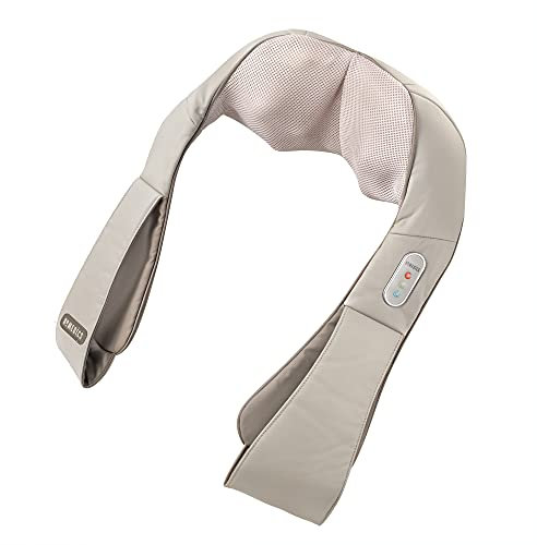 HoMedics Appareil de Massage Shiatsu Deluxe pour Nuque/Épaules, Gris