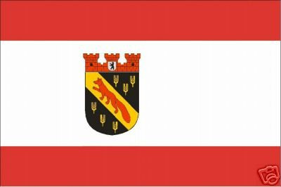 Fahne Stadt Berlin Reinickendorf Flagge Grösse 1,50x0,90m - FRIP –Versand®
