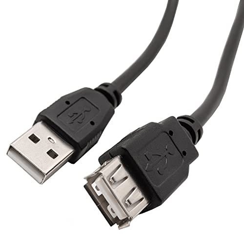 AKORD 3 m USB 2.0 Extension Cable - Black