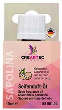 Creartec NEU Sapolina Seifenduft, 10 ml, Kokosmilch