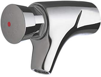 Robinet de lavabo mural - Eau chaude - M 3/8 - PRESTO 504 - Presto
