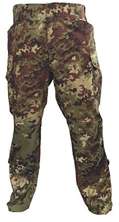 ALGI Pantaloni da Combattimento Antistrappo Vegetato Trattato IR (46)