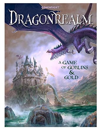 Gamewright , Dragonrealm, Board Game, Ages 10+, 2-4 Players, 30 Minutes Playing Time