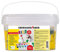 Eberhard Faber 570104 - Modelliermasse lufttrocknend weiß, 2 kg EFA Plast Kids, 14 Farben und 2 Malpaletten