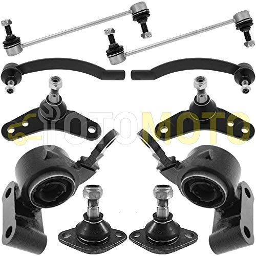 Querlenker Satz vorne passend für MINI COOPER R50 R52 R53 Querlenker, Traggelenk, Koppelstange 10 Teilig
