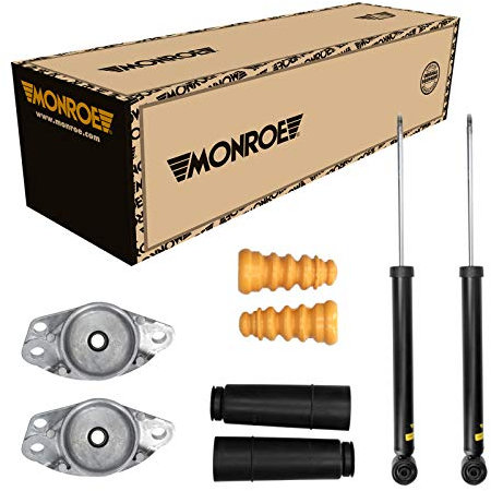Monroe Stoßdämpfer + Domlager Staubschutz Skoda Fabia 2 542 für VW Polo 9Nx