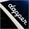 Finest Folia Frontscheibenaufkleber Schriftzug Dapper Tuning Aufkleber für Windschutzscheibe Heckscheibe Frontscheibe Auto Fahrzeug Dekor Sticker FS122 (Weiß Glanz, Außenklebend)