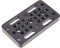 Hersmay Camera Cheese Plate Quick Rlease Switching Mounting Plate with 1/4, 3/8 Thread and Positioning Hole for DSLR Railblock Dovetai Short Rods