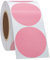 Hycodest Runde Thermo-Aufkleber, selbstklebende runde Mehrzweck-Thermodirektetiketten für Etikettendrucker, 5 cm großer Kreis, 750 Etiketten (Rosa)