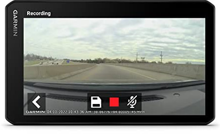 Garmin RV Cam 795, Large, Easy-to-Read 7” GPS RV Navigator, Built-in Dash Cam, Automatic Incident Detection, Custom RV Routing, High-Resolution Birdseye Satellite Imagery