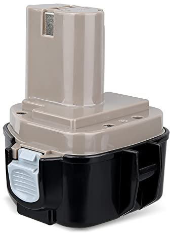 PDstation Ersatz akku für Makita Akku 12V 4.8Ah 1233 Ersatzakku für Makita 12V NI-Mh Akku 1220 1222 1233 1234 1235 1233S 1233SA 1233SB 1235B 1235F PA12 192696-2 192698-8 192698-A 193138-9 193157-5