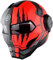 YLFC Motorradhelm Motorrad-Integralhelm Mit Offenem Gesicht, ECE-Zertifizierter Iron Man Transformers-Helm, Hochklappbarer Motorrad-Integralhelm Für Erwachsene, Männer Und Frauen C,M