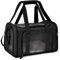 Lohofrnny Sac de Transport Chat, Sac Transport Chat Chien avec Matelas Souple, Sac Transport Chien Respirant et Pliable, Caisse de Transport Chat Respirant pour Petit Chien,Chat (Noir, 43x28x28cm)