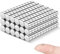 Wukong 200 Stück 3x2mm Kleine Magnete Neodym Magnete Stark Mini Fridge Magnete für Basteln, Kühlschrank, Magnettafel, Whiteboard und DIY