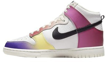 Nike Donna Dunk High WMNS DD1869, rosa/bianco, 39 EU