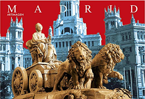 Imán Madrid Fuente de Cibeles Colores