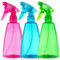 CAIKEZI Bealee Spray Bottles 3-Pack, 16 Oz, Mist & Stream, Plastic Water Spray Bottle for Hair, Plants, Cleaning Solutions, BBQ, Cat Dog Spray Correction Behavior - Leak Proof - Empty Spray Bottles