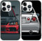 Yomyejisoo 2 Stück Handyhülle für iPhone 11 Hülle 6.1, Cool Classic JDM Legends Japan Auto Cool Design Jungs mit Motiv, Weich TPU Stoßfest Kratzfeste Silikon Matt Bumper Case Cover,01