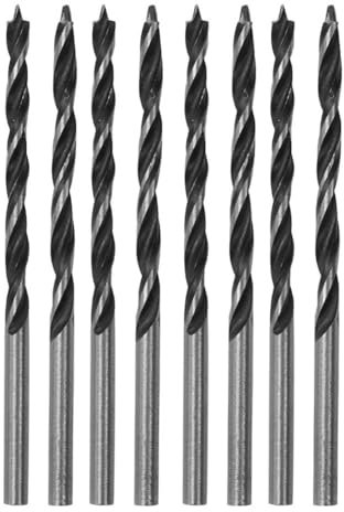 8 Stücke 3 MM Holzbohrer Set for Holzbearbeitung Spiralbohrer Hartstahl Holzbrett Loch Spezial Spiralbohrer Handwerkzeug